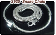 European snake chain bracelet
