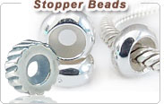 925 Silver stopper European beads