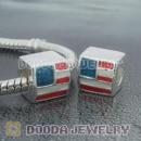 Wholesale European style silver plated beads and charms