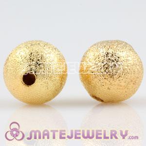 10mm Sambarla Style Gold Plated Copper Beads