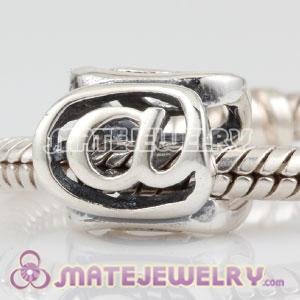 925 Sterling Silver @ charm Beads fit European Beads