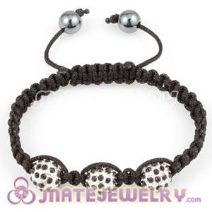 Sambarla Inspired Bracelets with Crystal Alloy Beads and Hematite