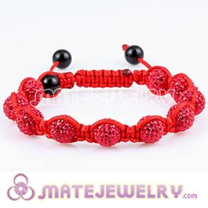 10 Red Tresor Czech Crystal Bead and Agate Sambarla Inspired Bracelets