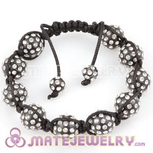 2011 hottest Sambarla style bracelets with Crystal plastic Beads 