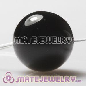 10mm Sambarla Style Black Agate Beads Beads