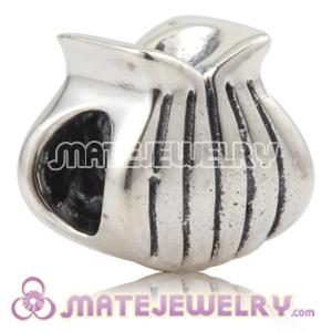 925 Sterling Silver purse charm Beads