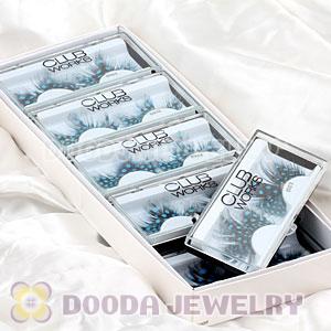 Fashion Radiant Blue Feather False Eyelash Wholesale