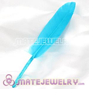Royal Blue Goose Satinette Wing Feather Hair Extensions