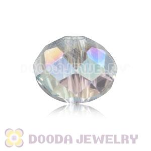 8mm Handmade Style Clear Faceted Crystal Glass Beads Wholesale