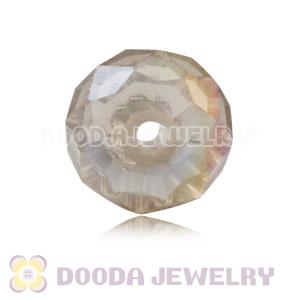 8mm Handmade Style Yellow Faceted Crystal Glass Beads Wholesale