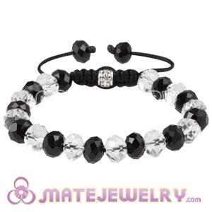 2011 hottest Sambarla style Bracelets With Faceted Crystal Glass Bead