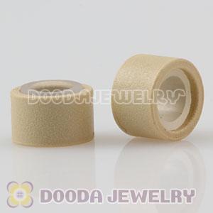 Wholesale Cream Silicone Micro Ring Beads For Hair Extension 