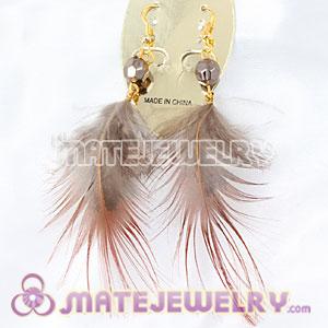 Cheap Crystal Feather Earrings Forever 21 