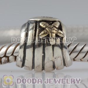 Gold Plated Starfish European Style 925 Silver Shell Beads