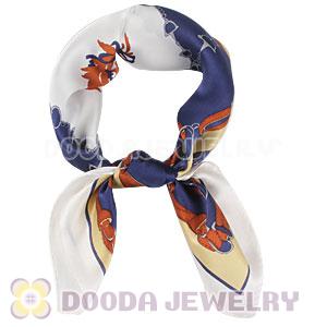 Printed Silk Scarf 50X50cm Small Square Satin Pure Silk Scarves Wholesale