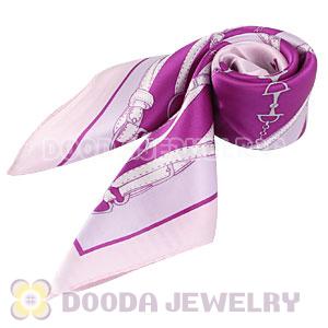 Printed Silk Scarf 50X50cm Small Square Satin Pure Silk Scarves Wholesale