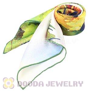 Pure Silk Scarves 65×65cm Medium Square Silk Scarf Shawls Wholesale