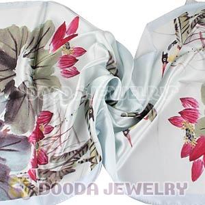 Cheap Designer Silk Scarves 170×50cm Long Oblong Silk Scarves Wholesale