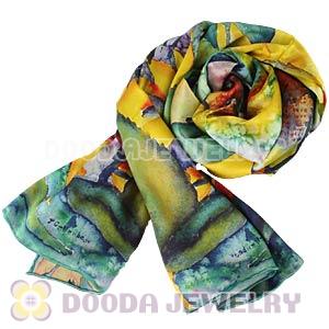 Cheap Designer Silk Scarves 170×50cm Long Oblong Silk Scarves Wholesale