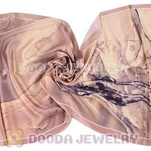 Cheap Designer Silk Scarves 170×50cm Long Oblong Silk Scarves Wholesale