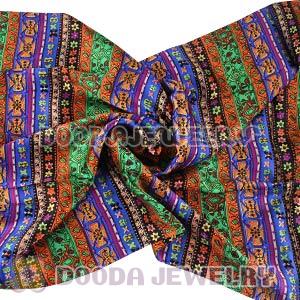 Long Oblong Fringed Silk Scarves 170×50cm Silk Scarf Painting Wholesale 