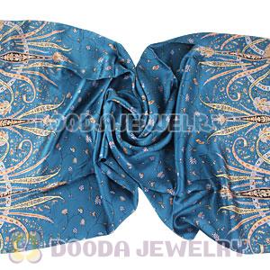 Long Oblong Fringed Silk Scarves 170×50cm Silk Scarf Painting Wholesale 