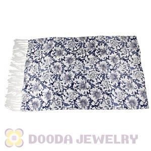 Long Oblong Fringed Silk Scarves 170×50cm Silk Scarf Painting Wholesale 