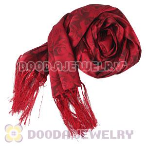 Long Oblong Fringed Silk Scarves 170×50cm Silk Scarf Painting Wholesale