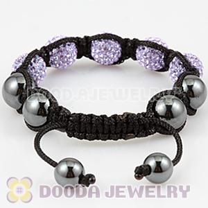 Fashion TresorBeads Pave Crystal Child Bracelets With Hemitite 
