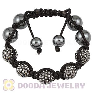 Fashion TresorBeads Pave Crystal Child Bracelets With Hemitite 