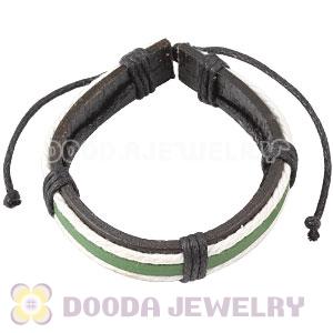 Fashion Wristbands Friendship Handmade Leather Bracelets Wholesale