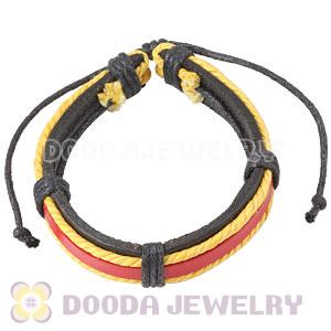 Fashion Wristbands Friendship Handmade Leather Bracelets Wholesale