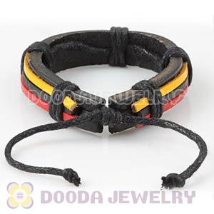 Fashion Wristbands Friendship Handmade Leather Bracelets Wholesale