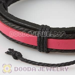 Fashion Wristbands Friendship Handmade Leather Bracelets Wholesale