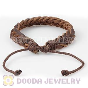 Fashion Wristbands Friendship Braided Handmade Leather Bracelets Wholesale