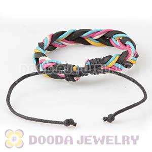 Fashion Wristbands Friendship Braided Handmade Leather Bracelets Wholesale