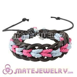 Wholesale Friendship Wristbands Braided Handmade Leather Bracelets