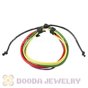 Fashion Wristbands Friendship Handmade Leather Bracelets Wholesale