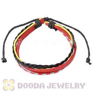 Fashion Wristbands Friendship Handmade Leather Bracelets Wholesale