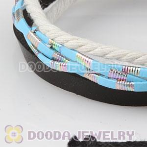 Fashion Wristbands Friendship Handmade Leather Bracelets Wholesale