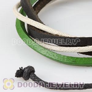 Fashion Wristbands Friendship Handmade Leather Bracelets Wholesale