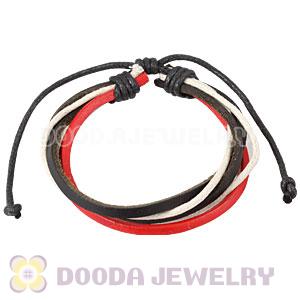 Fashion Wristbands Friendship Handmade Leather Bracelets Wholesale