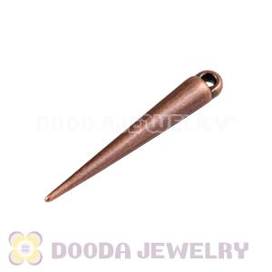Cheap 34mm Plated Antique Copper Basketball Wives Spike Beads Wholesale 