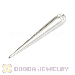 Cheap 34mm Silver Plated Basketball Wives Spike Beads Wholesale 