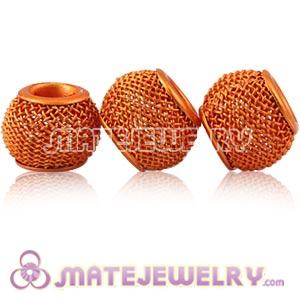 Wholesale Basketball Wives Earring Orange Mesh Beads Cheap 