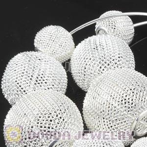 70mm Basketball Wives Mesh Hoop Earrings Wholesale