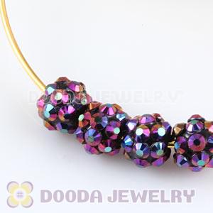 8mm Basketball Wives Resin Earring Beads Wholesale 