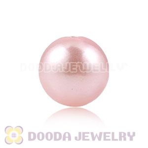 10mm Basketball Wives Pink ABS Pearl Beads Wholesale 