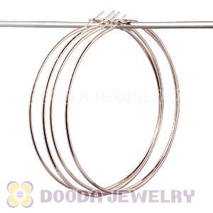 80mm Basketball Wives Plain Hoop Earrings Wholesale