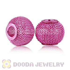 Wholesale 18mm Basketball Wives Peach Mesh Beads Cheap 